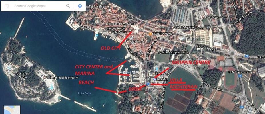 Boutique Apartman Villa Mediteran Poreč Dış mekan fotoğraf